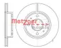 Тормозной диск METZGER 610510 (фото 1)