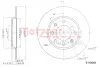 Тормозной диск METZGER 6110048 (фото 1)