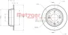 Тормозной диск METZGER 6110107 (фото 1)