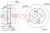 Тормозной диск METZGER 6110238 (фото 1)