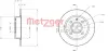 Тормозной диск METZGER 6110243 (фото 1)