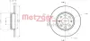 Тормозной диск METZGER 6110246 (фото 1)
