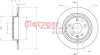 Тормозной диск METZGER 6110247 (фото 1)