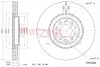 Тормозной диск METZGER 6110303 (фото 1)