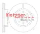 Тормозной диск METZGER 6110310 (фото 1)