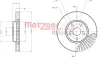 Тормозной диск METZGER 6110315 (фото 1)