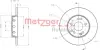 Тормозной диск METZGER 6110325 (фото 1)