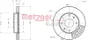 Тормозной диск METZGER 6110433 (фото 1)