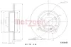 Тормозной диск METZGER 6110445 (фото 1)