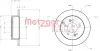 Тормозной диск METZGER 6110459 (фото 1)