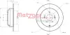 Тормозной диск METZGER 6110460 (фото 1)