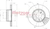 Тормозной диск METZGER 6110461 (фото 1)