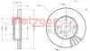 Тормозной диск METZGER 6110470 (фото 1)