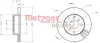 Тормозной диск METZGER 6110500 (фото 1)