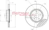 Тормозной диск METZGER 6110503 (фото 1)