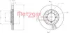Тормозной диск METZGER 6110507 (фото 1)