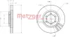 Тормозной диск METZGER 6110508 (фото 1)