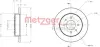 Тормозной диск METZGER 6110509 (фото 1)