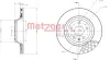 Тормозной диск METZGER 6110512 (фото 1)