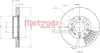 Тормозной диск METZGER 6110523 (фото 1)