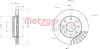 тормозной диск METZGER 6110546 - фото 1