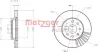 Тормозной диск METZGER 6110547 (фото 1)