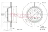 Тормозной диск METZGER 6110705 (фото 1)