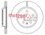 Тормозной диск METZGER 6128410 (фото 1)