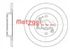 Тормозной диск METZGER 614800 (фото 1)