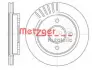 Тормозной диск METZGER 616010 (фото 1)