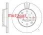 Тормозной диск METZGER 636810 (фото 1)