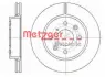 Тормозной диск METZGER 652310 (фото 1)