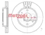 Тормозной диск METZGER 663310 (фото 1)
