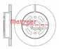Тормозной диск METZGER 664210 (фото 1)