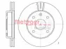 Тормозной диск METZGER 665610 (фото 1)