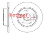 Тормозной диск METZGER 698400 (фото 1)