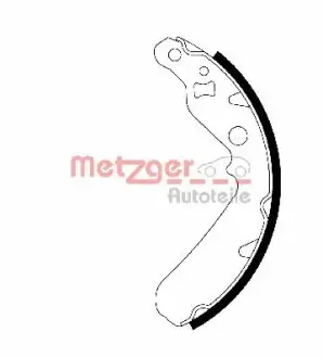 Комплект тормозных колодок METZGER MG202