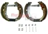 Комплект тормозных колодок METZGER MG222V