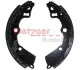 Комплект тормозных колодок METZGER MG231 (фото 1)