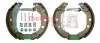 Комплект тормозных колодок METZGER MG631V