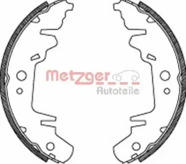 Комплект тормозных колодок METZGER MG718