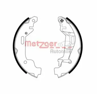 Комплект тормозных колодок METZGER MG959