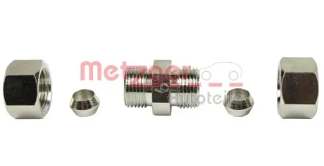 Фітинг сталевий з різьбою METZGER STT60