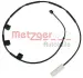 Сигнализатор, износ тормозных колодок METZGER WK17266 (фото 1)