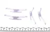 Колодки гальмівні (передні) Opel Ascona/Vectra/Kadett/Omega/Corsa 75-03 MEYLE 0252093915PD (фото 3)