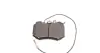 Колодки гальмівні (передні) Citroen AX/C15/C6/Visa/Peugeot 205 II/407 1.0-2.2D 84- MEYLE 0252108017W (фото 3)