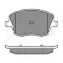 Колодки гальмівні дискові передні комплект SKODA FABIA II (5J5.5J2) 07-10. SEAT IBIZA 02-09. VW POLO (9N_) 05-09 MEYLE 0252358118 (фото 1)
