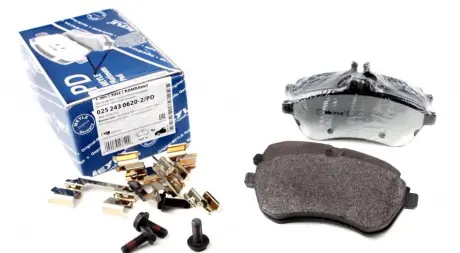 Колодки гальмівні (передні) MB C-class (S204/W204)/E-class (S212/W212) 07- MEYLE 02524306202PD