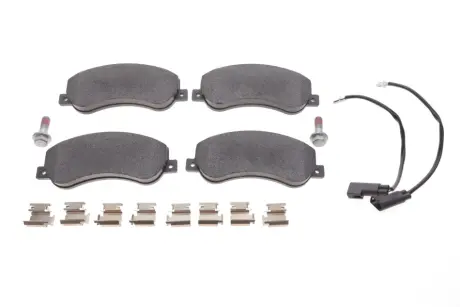 Колодки гальмівні (передні) Ford Transit 06- (RWD) (Bosch)/(з датчиками) MEYLE 0252448419PD