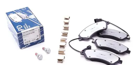 Колодки гальмівні (передні) Ford Transit V347 06- (FWD) (Bosch) Q+ (з датчиком) MEYLE 0252448518PD